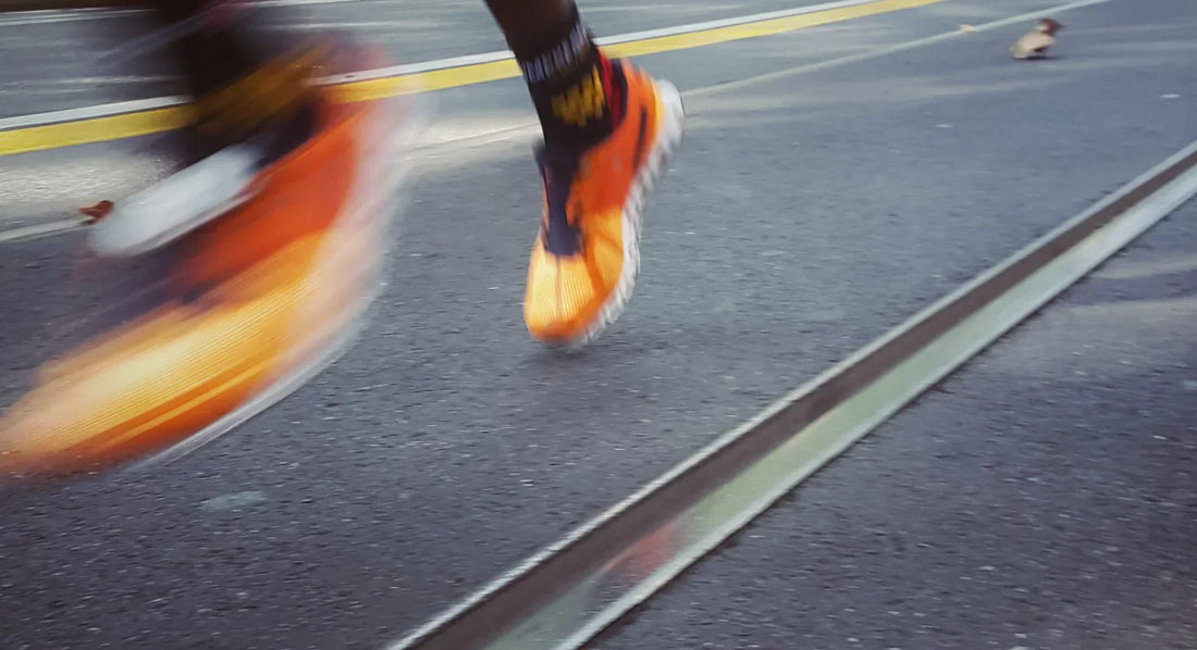 Serious Runner supported by Electrolytes