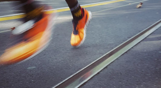 Serious Runner supported by Electrolytes